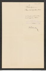 k.k. naturhistorisches Hofmuseum, Intendanzakten 1885-1896 (Hauer), Aktenzahl Z.571.a/1890, Seite 2
